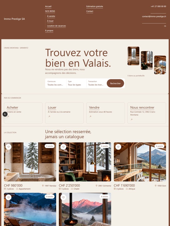 Site vitrine